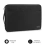 Subblim Urban Laptop Sleeve Funda para Portátil 13,3-14 pulg Negro